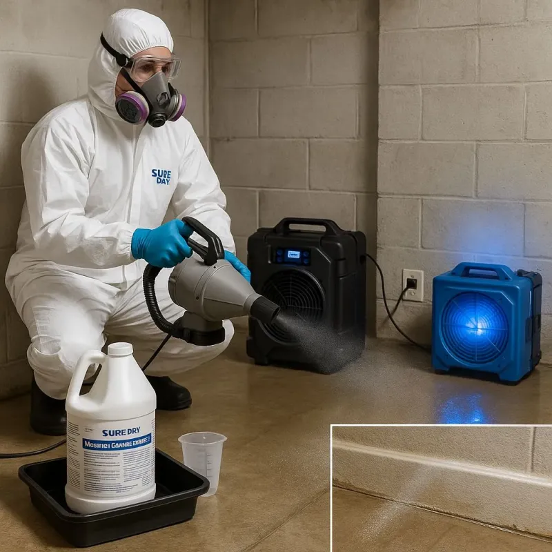 Sanitization and Odor Removal process in Maxwell, CA