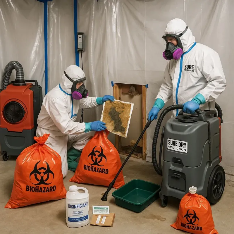 Contaminated Water Handling Protocols process in Maxwell, CA